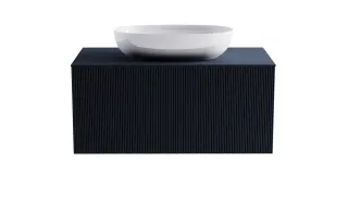 Тумба с раковиной Astra-Form М-40 4631177714924 100 см серый матовый